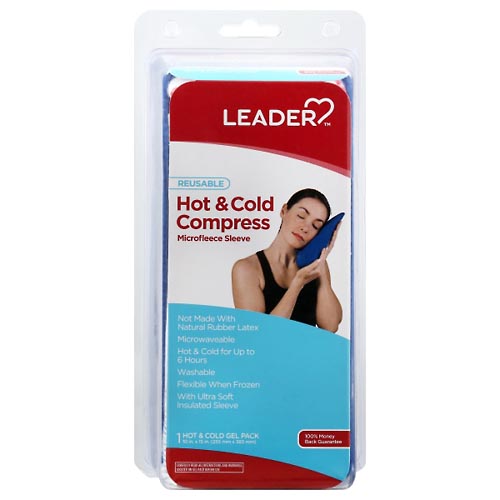 Image for Leader Hot & Cold Compress, Reusable,1ea from GREEN APPLE PHARMACY